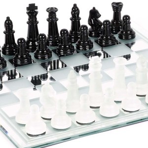 Canal Street Glass Chess Set