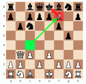 Your opponent moves pawn to h,6. 