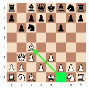 Your opponent moves pawn to h,6.