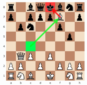 Your opponent moves pawn to h,6.